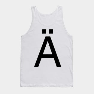 Helvetica Ä Tank Top